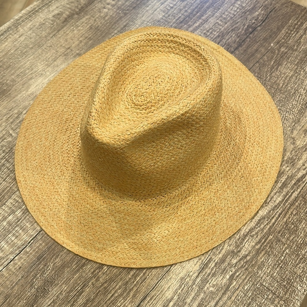 NWT Will + Bear Sawyer Sand Medium Brim Straw Hat Unisex - Picture 9 of 14